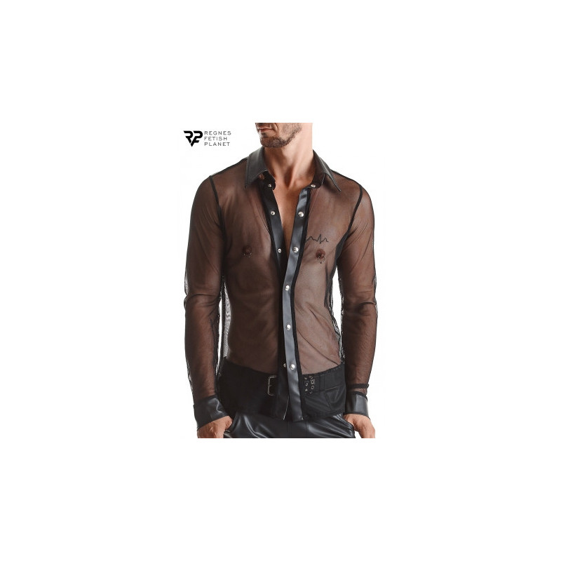Chemise transparente Cesare - Regnes Chemise transparente Cesare - Regnes