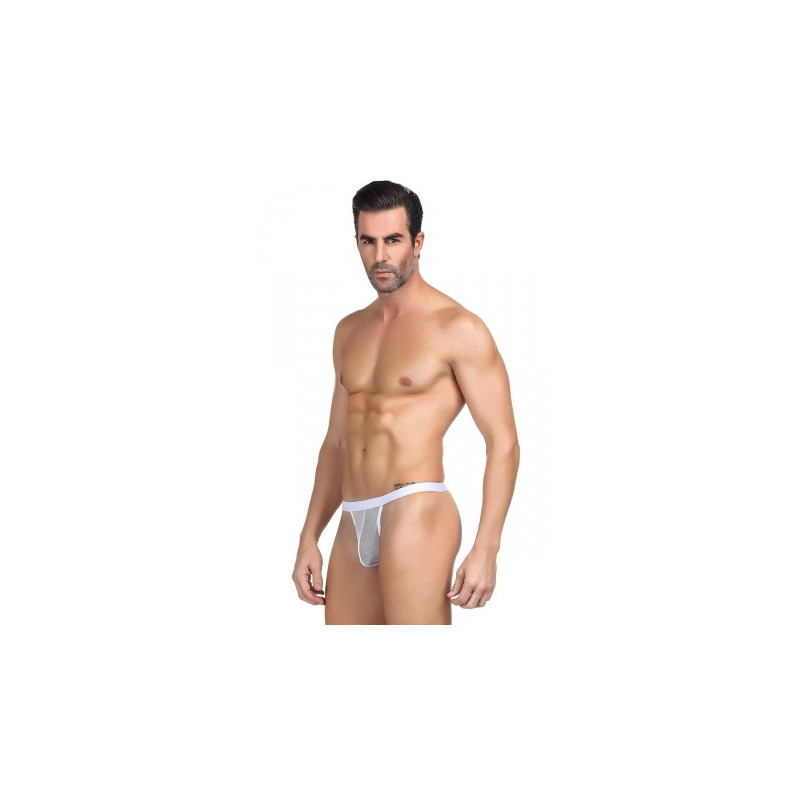 String homme blanc résille