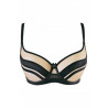 Soutien-gorge tulle noir V-10491 - Axami