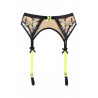 Porte-jarretelles chair et fluo V-10142 - Axami