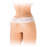 String ouvert Alicia blanc - Fashion Secret