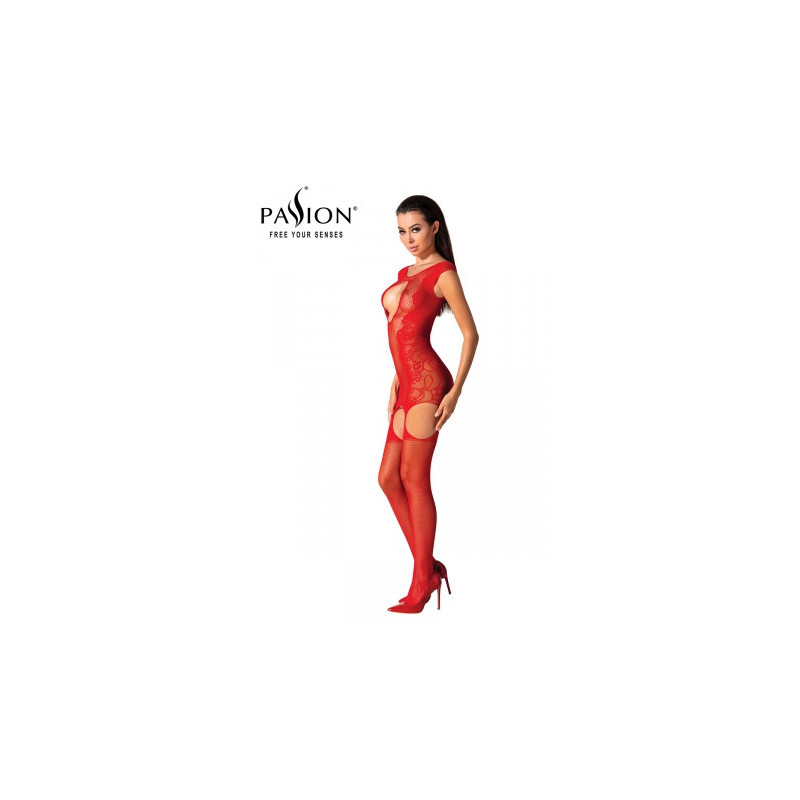 Combinaison résille BS082 - Rouge