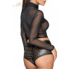 Top en tulle zippé F220