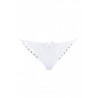 String blanc à clous dorés V-9798 - Axami