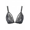 Soutien-gorge bralette noir V-10091 - Axami