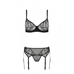 Ensemble à jarretelles Leafa - Passion ECO Collection