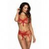 Soutien-gorge rouge V-8861 - Axami