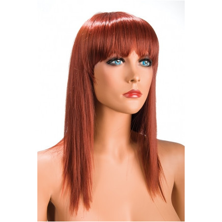 Perruque Allison rousse